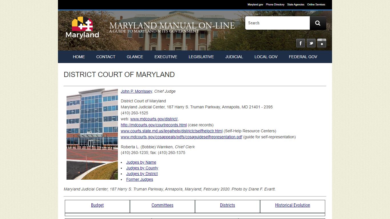 District Court of Maryland